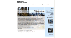 Desktop Screenshot of billbruntonvw.com