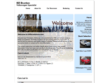 Tablet Screenshot of billbruntonvw.com